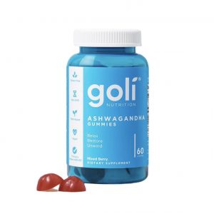 Ashwagandha & Vitamin D Gummy - 60 Count - Mixed Berry, KSM-66, Vegan, Plant Bas